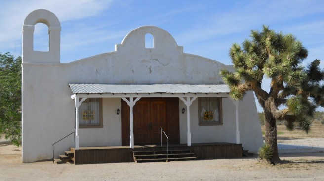 Church near Lancaster, California, used as a filming location in Quentin Tarantino's 