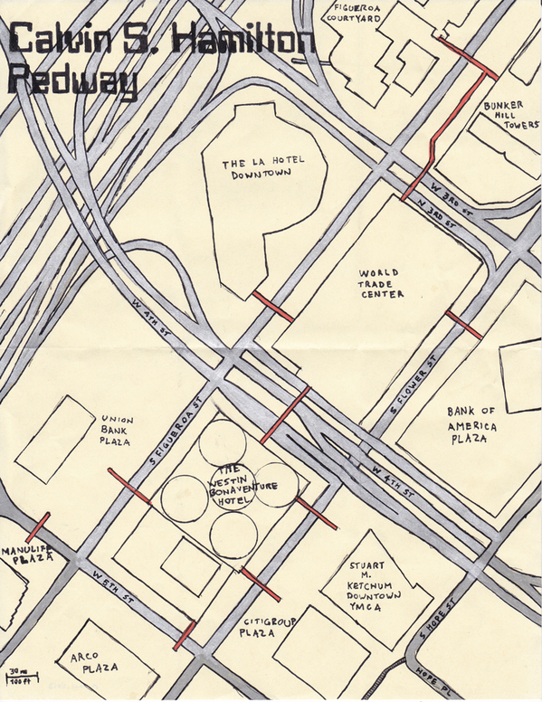 Pedersleigh & Sons Cartography's map of the Calvin S. Hamilton Pedway