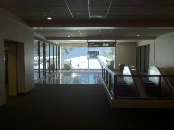 Exiting the World Trade Center