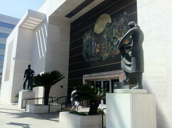 Wilshire-Rodeo - Millard Sheets-designed bank