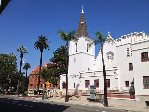 United Presbyterian Church and the Old Orange County Courth-thumb-600x450-80480