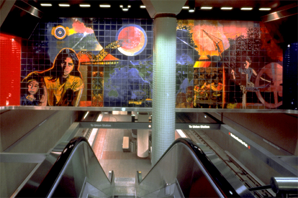 Francisco Letelier's El Sol and La Luna (image source: Metro)