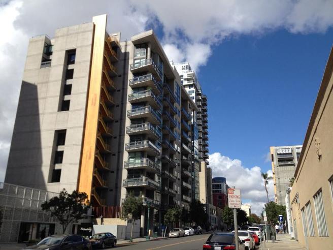 Luxury loft in Little Italy, San Diego.