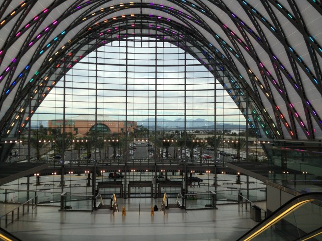 Anaheim Pond from Anaheim Regional Transportation Intermodal Center