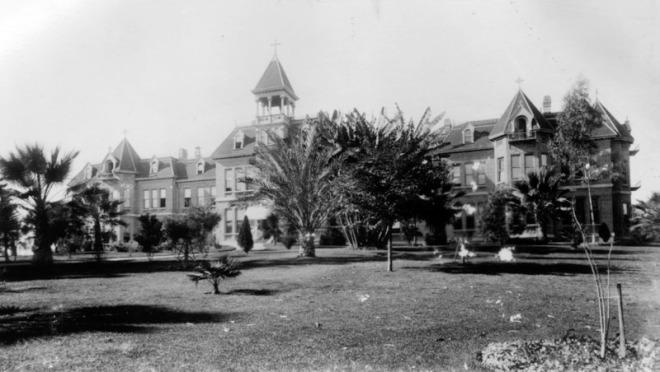 Sisters Hospital in the 1890s