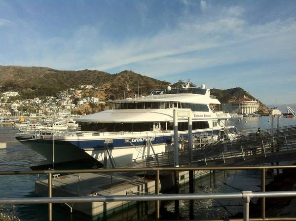 Catalina Express at Avalon Beach