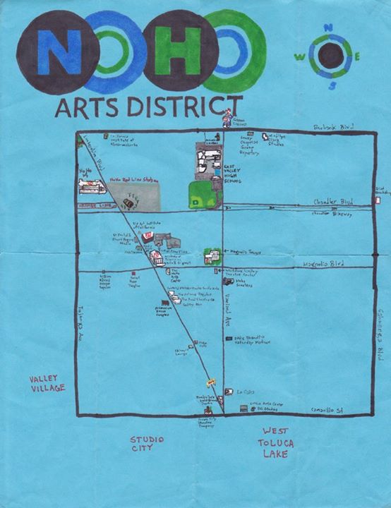 PendersleighSonsCartography'smapoftheNoHoArtsDistrict