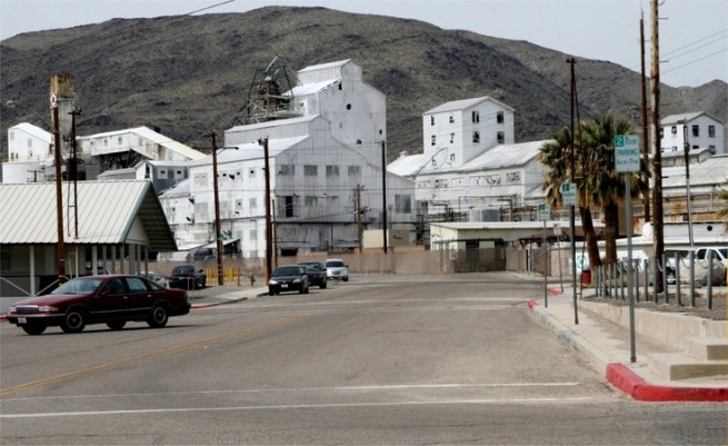 Borax Plant - Trona, CA (Image source: unknown)