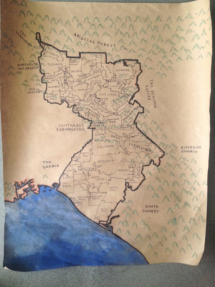 North Orange County and the San Gabriel Valley