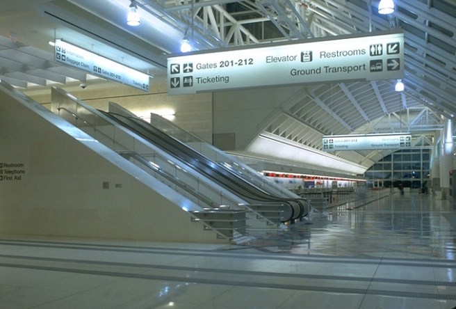 Busy day at the Ontario International Airport (Image source: Ska Design)