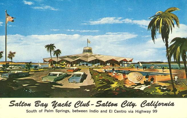 Salton City Postcard from the 1960s