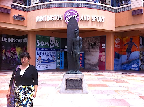 Statue of duke Kahanamoku