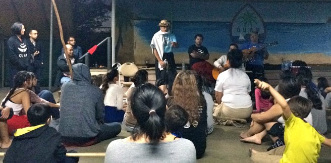 Students in San Diego ask questions following a Guam Chamorro Dance Academy workshop (Image source: Go Island)