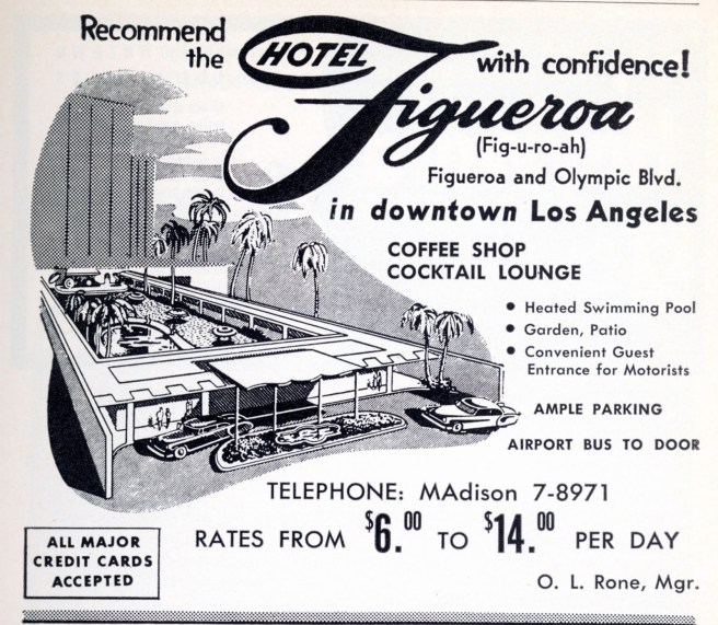 Ad from the Hotel & Motel Red Book, 1965 (