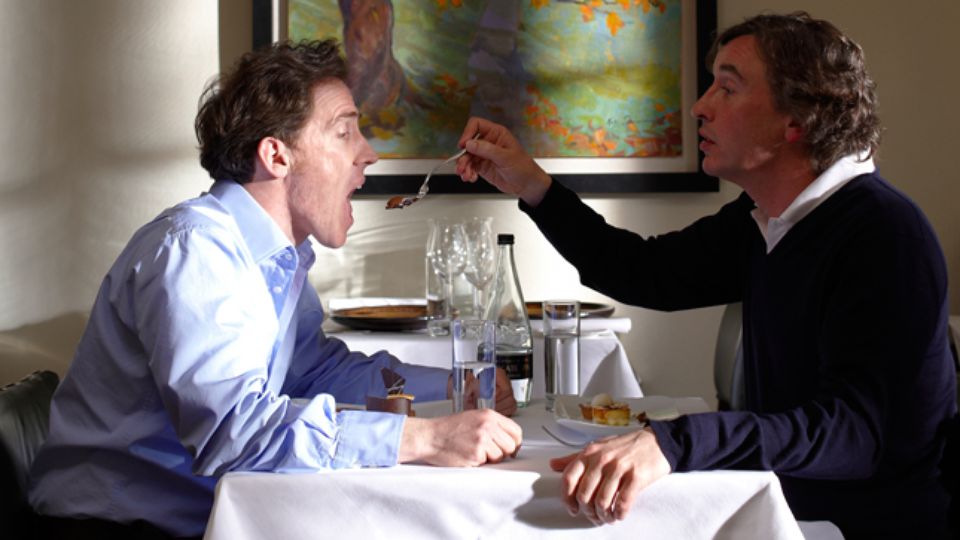 The Trip, in which Steve Coogan and Rob Brydon eat their way across Northern England.