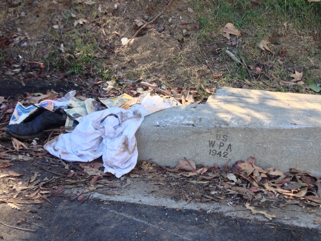 Road built by the socialist WPA