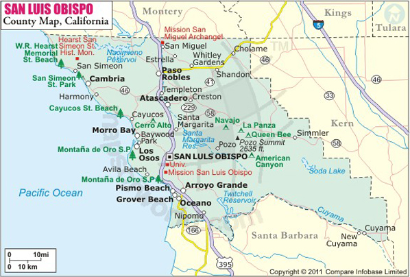 san-luis-obispo-county-map