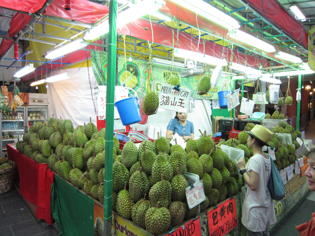 Singapore-The-King-of-Durian-Stand