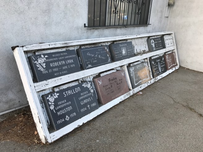 Plaques in Inglewood