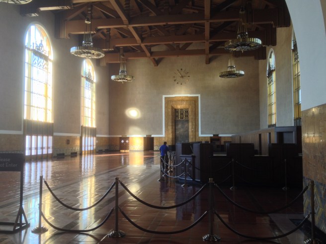 Quiet corner of Union Station