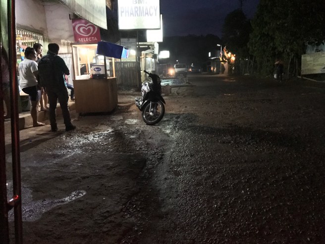 Coron Town road side