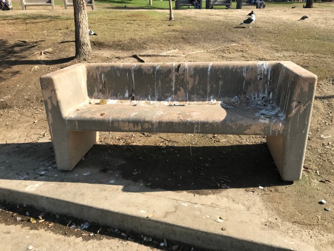 Poop bench