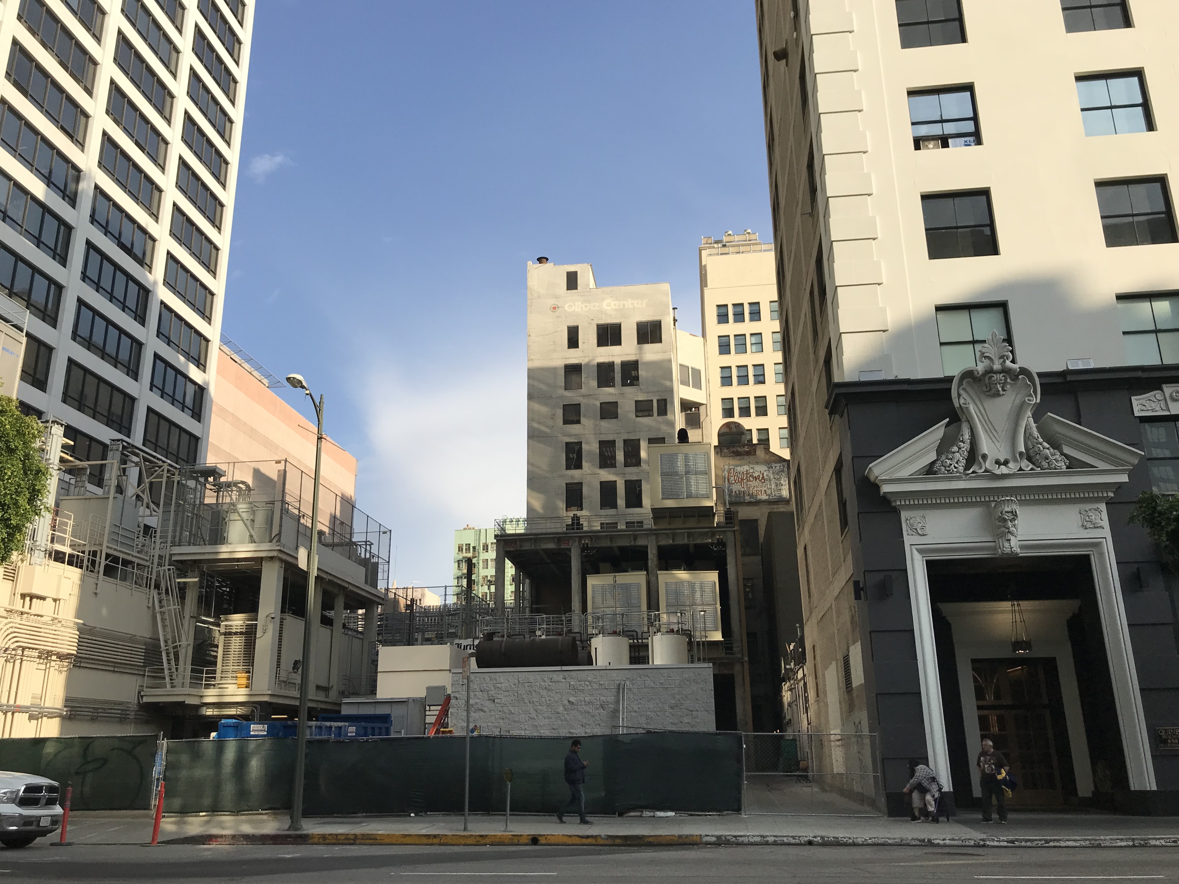 Clifton's Cafeteria Ghost Sign