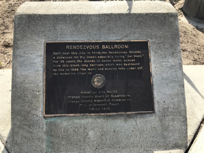 Rendezvous Ballroom plaque
