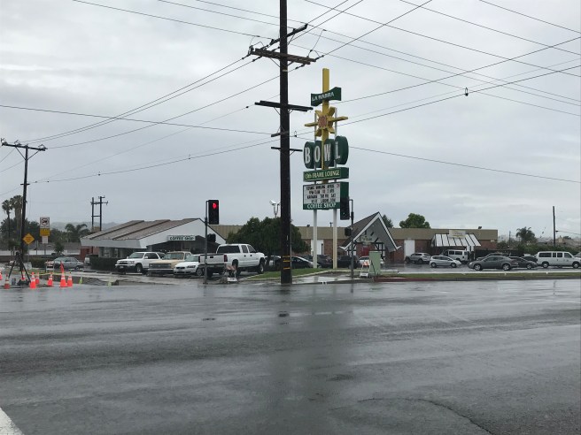La Habra 300 Bowl from across the street