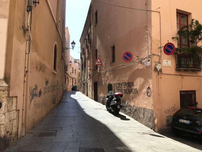 alley in Cagliari