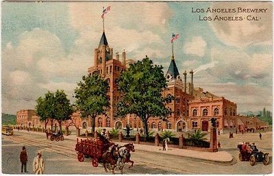 Los Angeles Brewery postcard