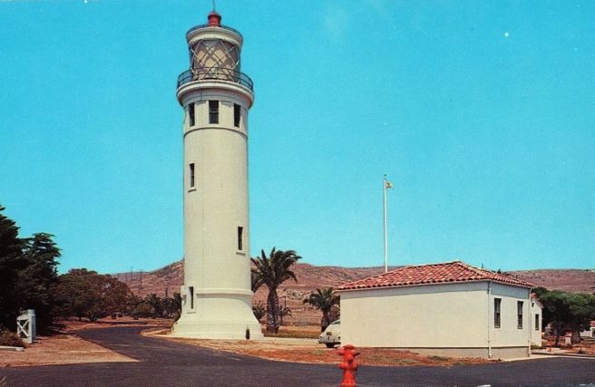 Point Vicente Light Poscard