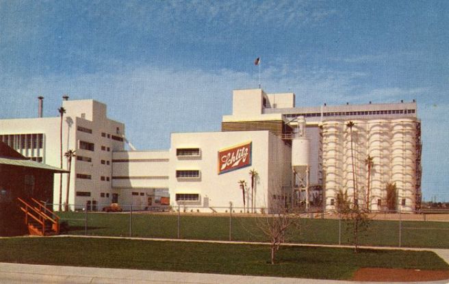 Schlitz postcard