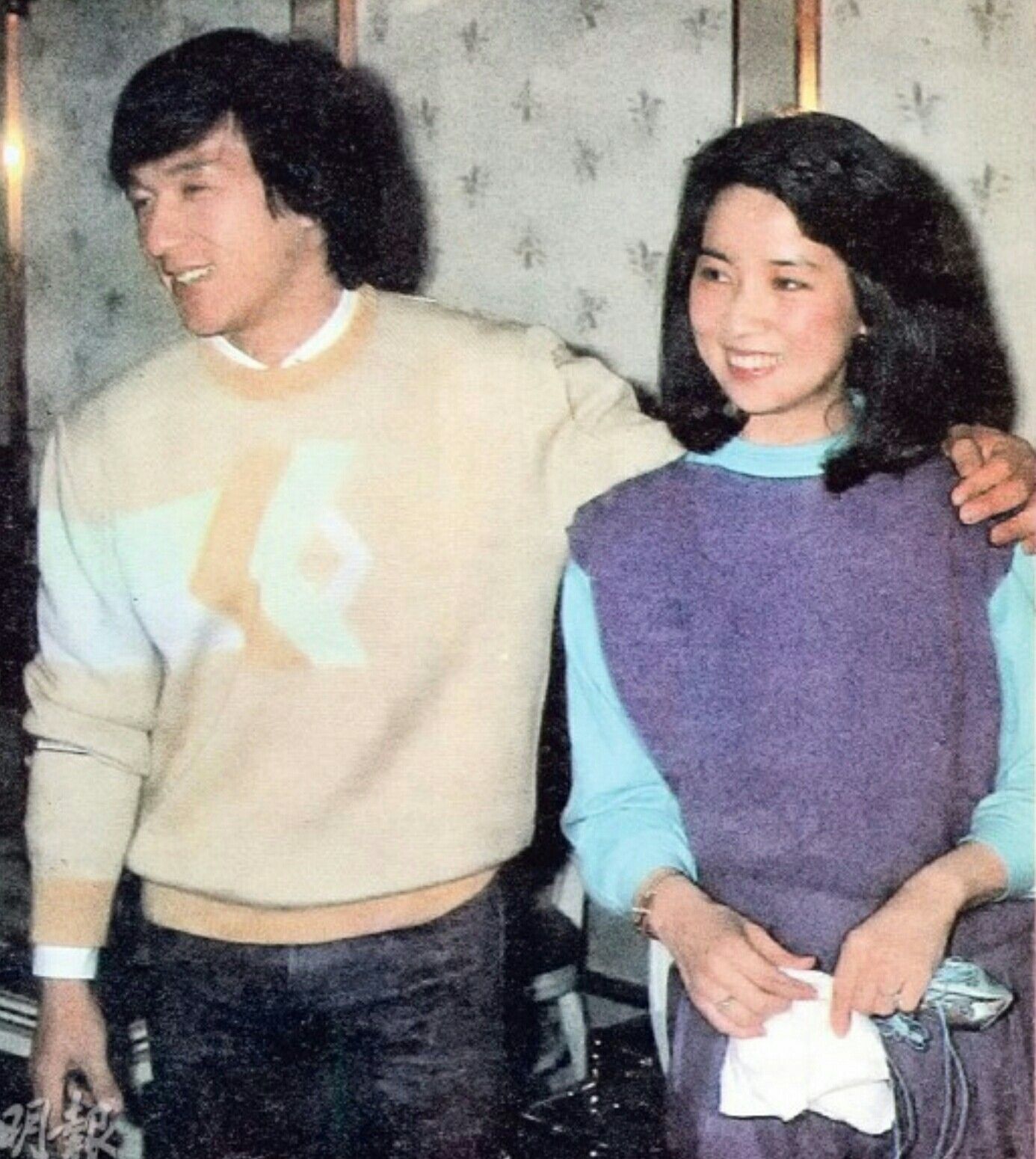 Jackie Chan and Teresa Teng